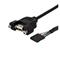 StarTech.com Panel Mount USB-kaapeli USB A to Motherboard Header Cable – kuva 4