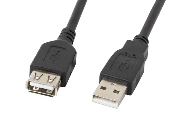 Lanberg - USB extension cable - USB to USB - 5 m, Kaapelit ja adapterit