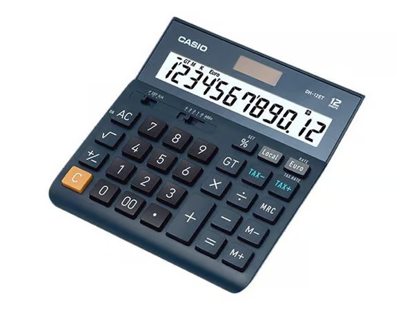 Calculator Casio DH-12ET, Blue