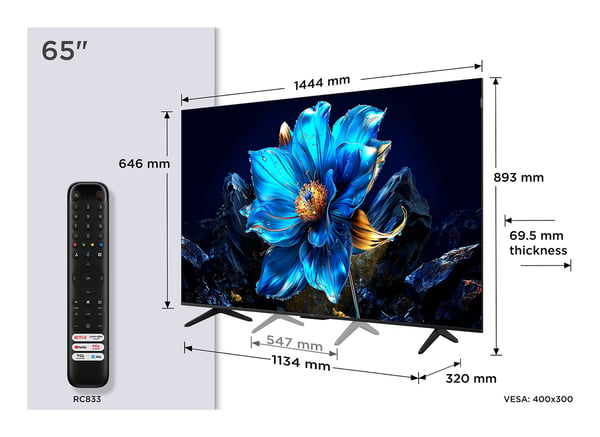 TCL 65P7K (65"), LED-televisio