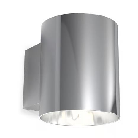 Herstal - Evoke Seinävalaisin IP44 Small Chrome/Chrome