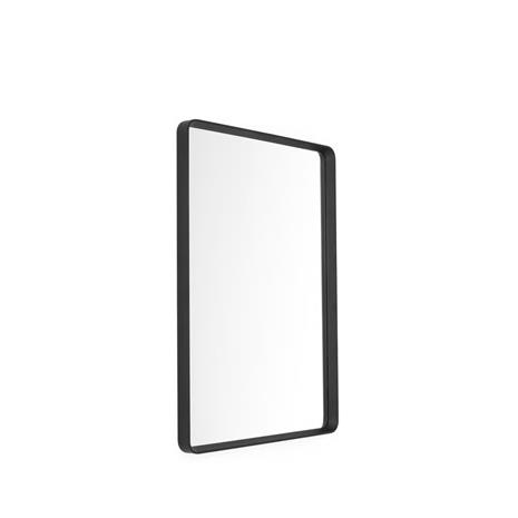 Menu Norm Wall Mirror Rectangular, Black