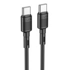 Kaapeli USB Hoco X83 60W Type-C to Type-C 1.0 m musta