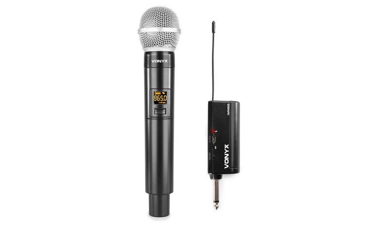 Langaton Vonyx WM55-mikrofoni Plug and Play UHF – kuva 1/1
