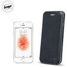 Kotelo Book Elegance Apple iPhone 5/5S/5SE musta
