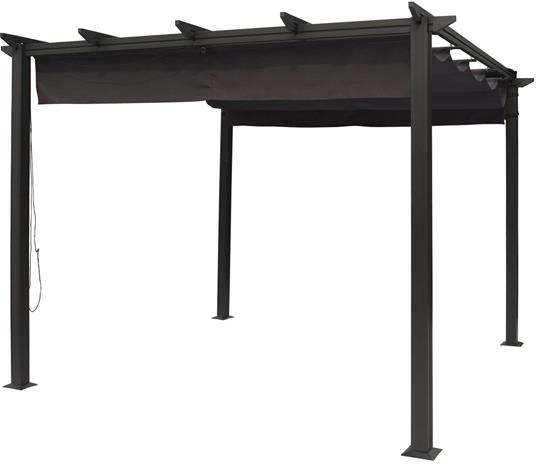 Pergola 3 x 3 m alumiinirungolla