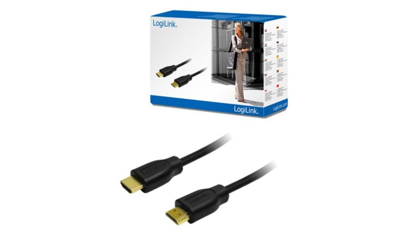 LogiLink High Speed HDMI Ethernetkaapeli, 2m – kuva 1/1