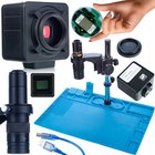 Mikroskooppisetti Rosfix Earth Pro MCEP-0.5X – 5MP Kamera, Suurennus 7–45x, Silikonialusta 480x320mm