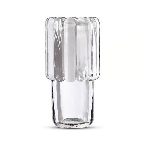 Tom Dixon Press Medium -maljakko Kirkas