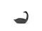 ferm LIVING - Swan Centrepiece Musta – kuva 7