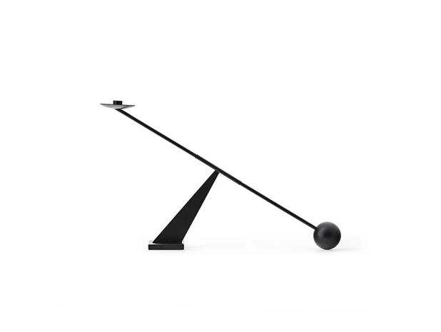 Menu Interconnect Candlestick, Black