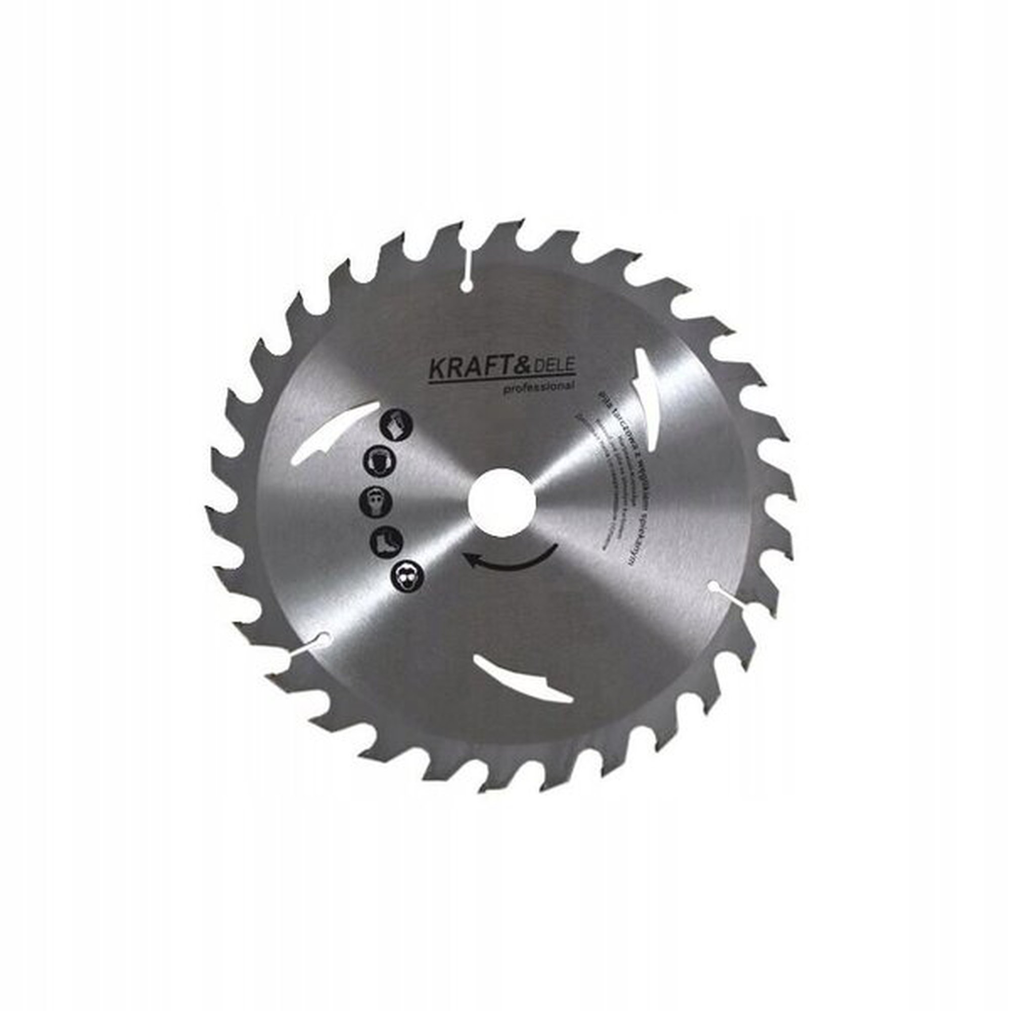 Sisäinen leikkuulautanen puulle 115mm, 30 hammasta