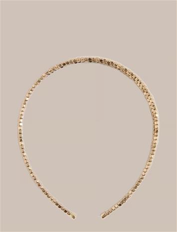 Mango Double Headband - Gold - ONE SIZE – kuva 2/3