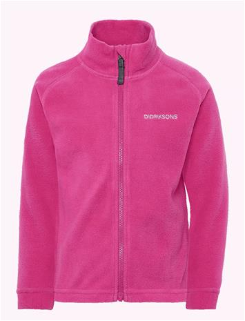 Didriksons Monte Fleecetakki, Cactus Pink, 90 – kuva 2/3