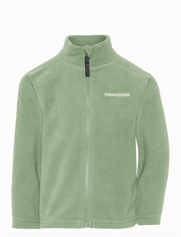 Didriksons Monte Fleecetakki, Sage Green, 80