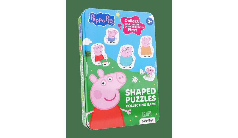 Peppa Pig Puzzle Game In Tin Box