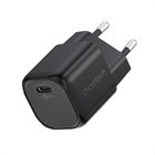 Musta GaN USB C -laturi, 30W