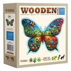 Puupalapeli, Värikäs perhonen, woodencity, HE 0202-M, Wooden puzzles