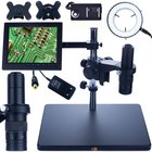 Mikroskooppi Rosfix Earth Pro MCEP-0.5X – Suuri työskentelyetäisyys, 7–45x zoom, 8'' näyttö, 56xLED-valaistus