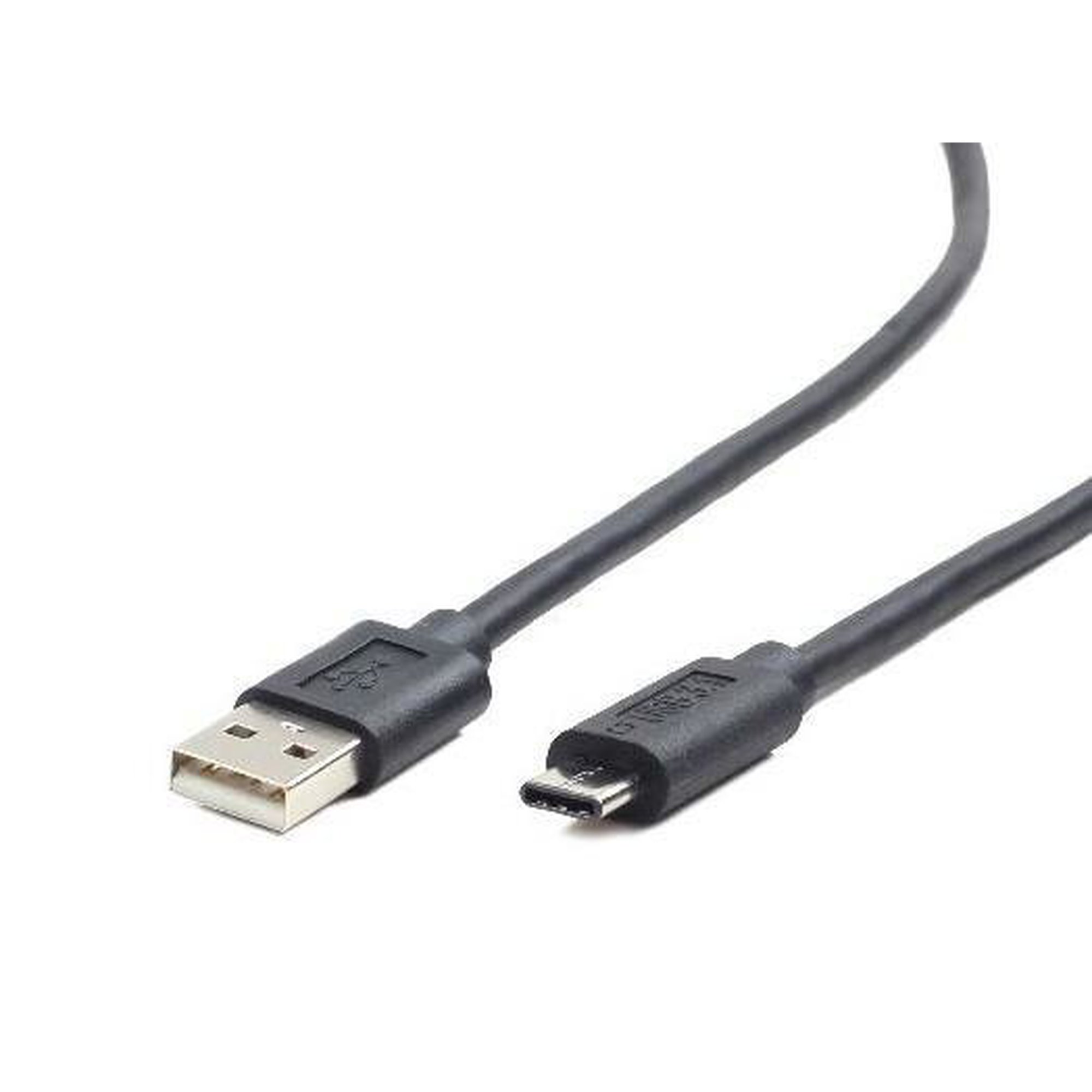Kaapeli Gembird USB 2.0 AC AM-CM, 1 m, musta