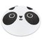 Matto Petit Panda Pyöreä, valkoinen – kuva 2