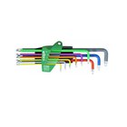 Wiha-kuusioavainsarja ProStar-pidikkeessä TORX®, 9 kpl, fluoresoiva väri