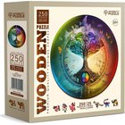 Puupalapeli, Elämän puu, 250, woodencity, HE 0183-L, Wooden Puzzles