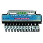 Honiton 1/4'' hylsyavaimet 4-13 mm, 11 kpl.