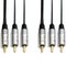 Profigold PGV5305 komposiitti + audio 3 RCA 5m EOL – kuva 1