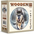 Puupalapeli, Juokseva susi, 500, woodencity, HE 0502-XL, Wooden Puzzles