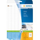 Herma-etiketit painatukseen, valkoiset, itseliimautuvat