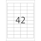 Herma etiketit A4, 48,5x25,4mm, valkoinen, 100 kpl.