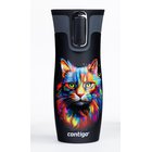 Termosmuki Contigo West Loop 2.0, 470 ml, Kissa (Musta)