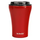Keraamisella pinnoitteella varustettu termosmuki Dr.Bacty Apollo, 227 ml, punainen