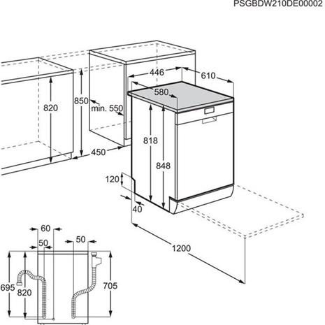 Electrolux ESS43210SX, astianpesukone