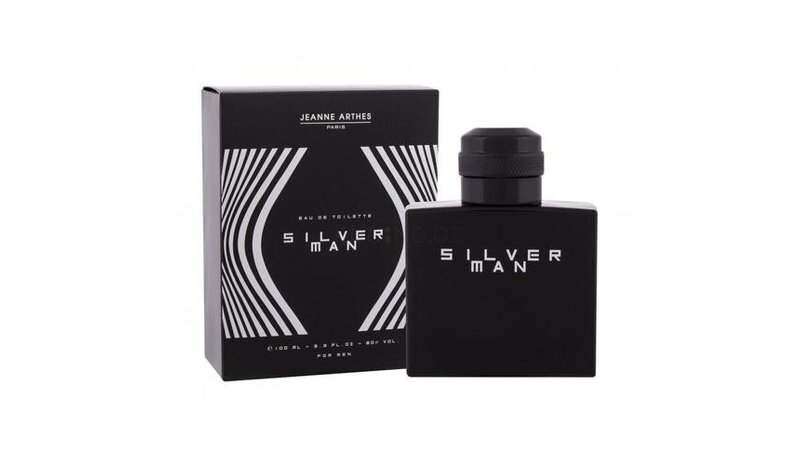 Jeanne Arthes Silver Man EDT miehelle 100 ml – kuva 1/1