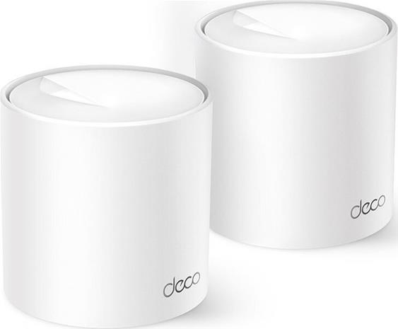 TP-Link Deco X1500 WiFi 6 Mesh System 2-Pack White
