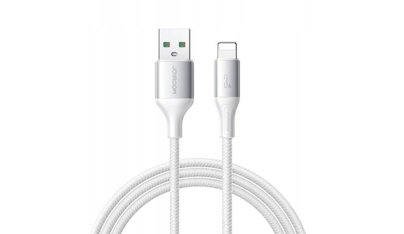 Joyroom S-A28 Flash Series 3A USB-A - Lightning cable 2m - white – kuva 1/1