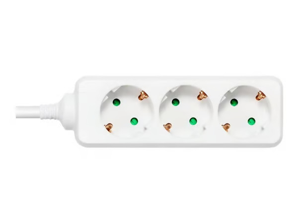 Deltaco GT-0302 Power Strip - 5 m