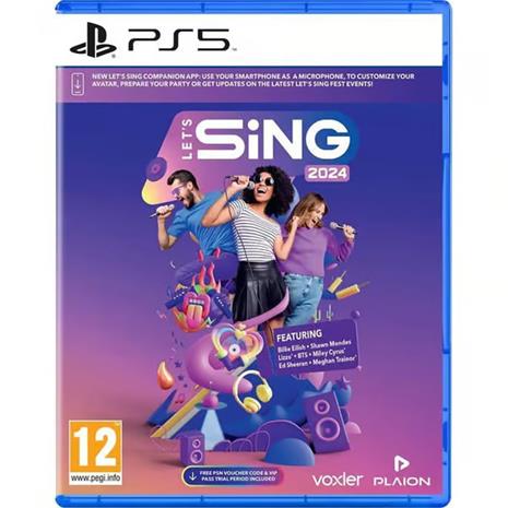 Let's Sing 2024, PS5 -peli