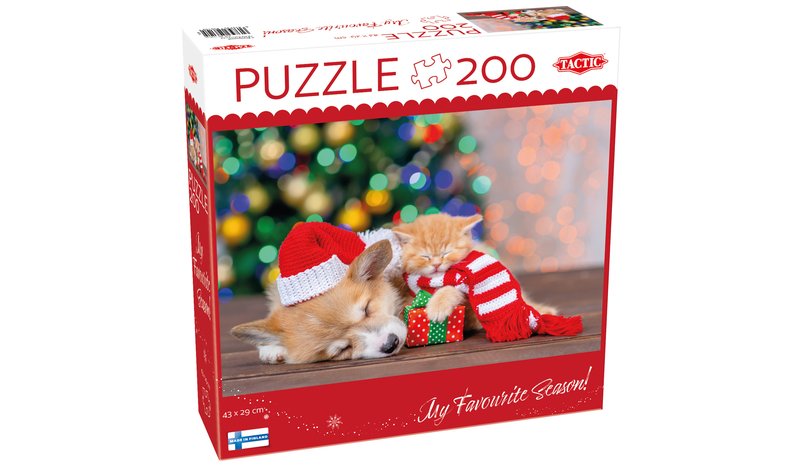 Tactic 200 pcs puzzle: Paws and presents – kuva 2/2