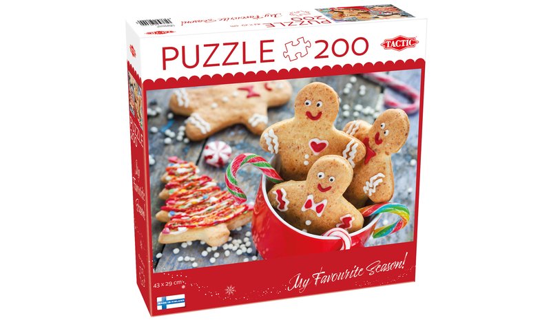 Tactic 200 pcs puzzle: Gingerbread Cuties