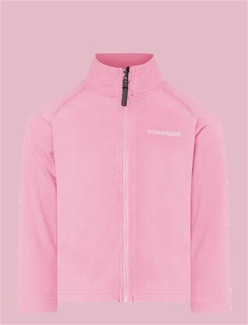 Didriksons Monte Fleecetakki, Light Heather Pink, 100