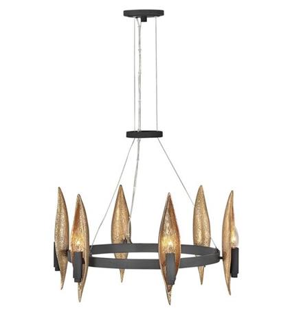 Elstead Lighting Willow kattokruunu (Musta)