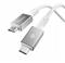 Spigen Essential USB C to USB C 100W Fabric Cable - white EB10015CC – kuva 3