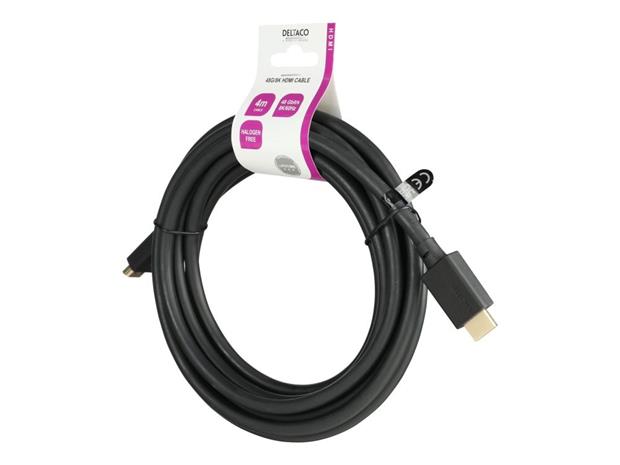 HDMI-kaapeli Deltaco, 4 m