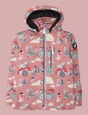 Reima Moomin Vantti Softshell-takki, Rose Blush, 98