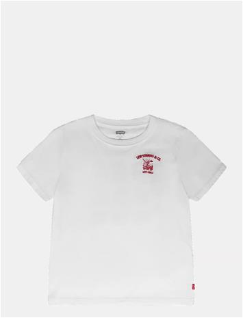 Levi's LVB Roll Models T-paita, Bright White, 128