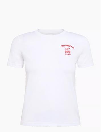 Levi's LVB Roll Models T-paita, Bright White, 152