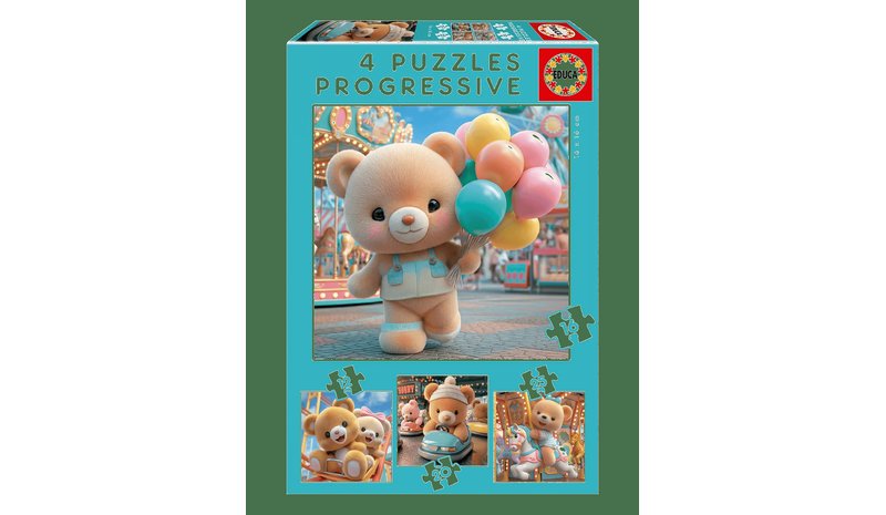 Educa 12-16-20-25 Teddy Bears In Park